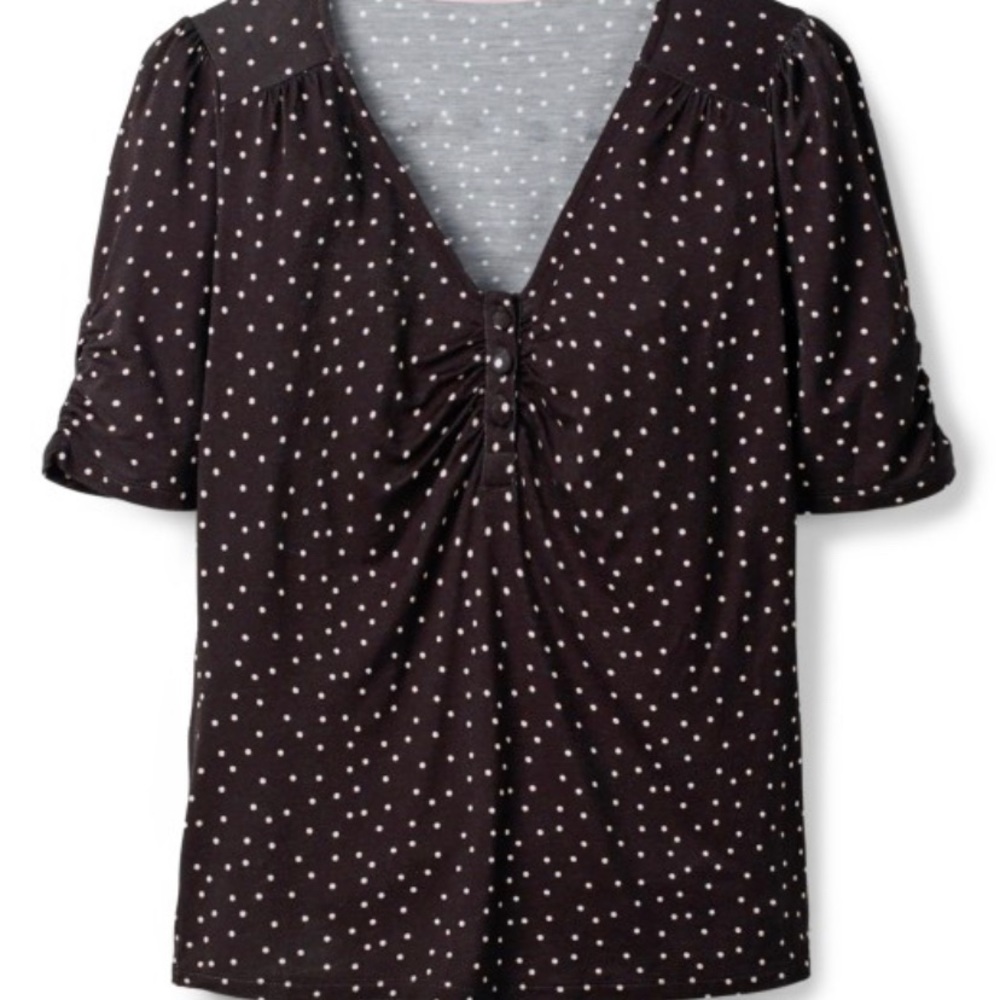 Boden Polka Dot Top